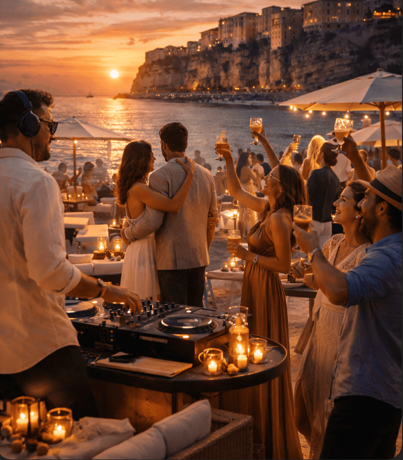 Sunset Party Tropea